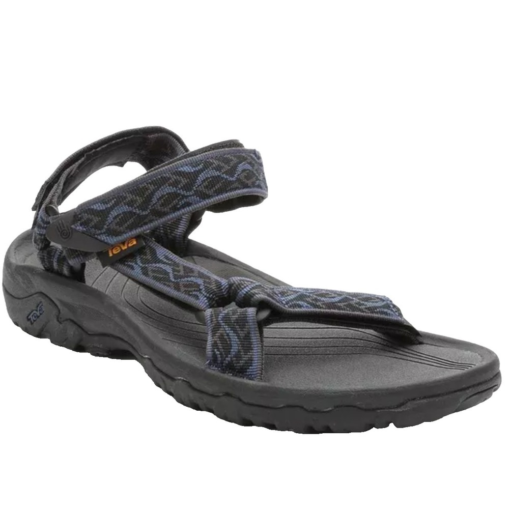 Teva Hurricane 4 Outdoor Sandals Blue Black Mens 8 Womens 9 UK‎ 7 EU 40.5